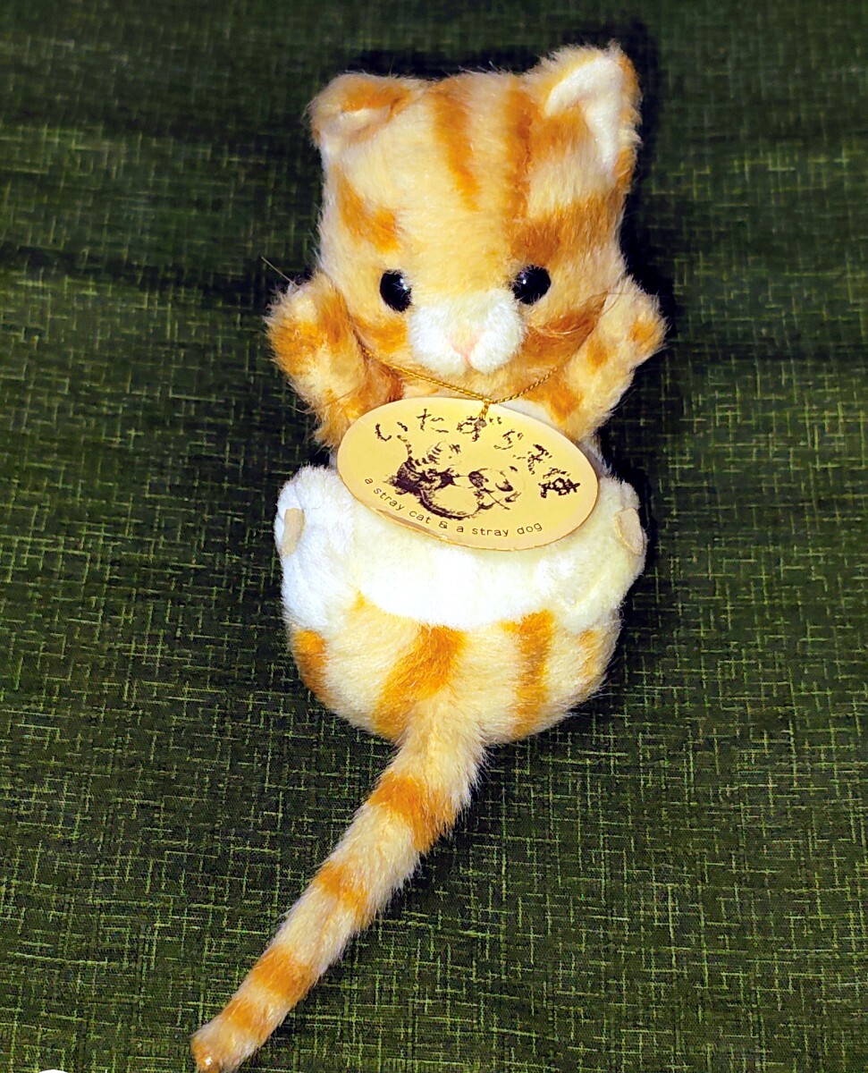 新品 ファースト いたずら天使 猫 ねこ ぬいぐるみ おトラネコ とらねこ トラ猫 イタズラ天使 ネコ 昭和 レトロ 茶トラ ファンシー 人形拍卖