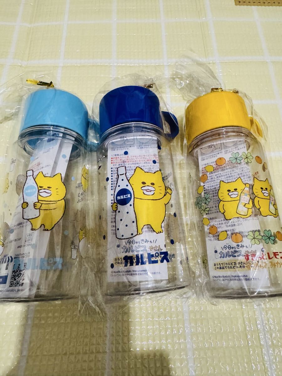 3個セット ノラネコぐんだんコラボ ノラネコぐんだん カルピス 水筒 タンブラー 猫拍卖