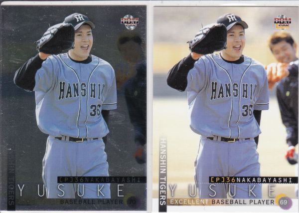 ●2002BBM/阪神 【中林 祐介】ルーキー:エクストラ版+通常版 2種セット拍卖