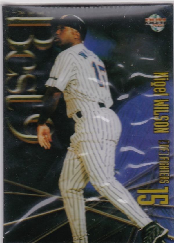 ●2001BBM 【ウィルソン】 インサート:ベストナイン No.B18:日本ハム拍卖