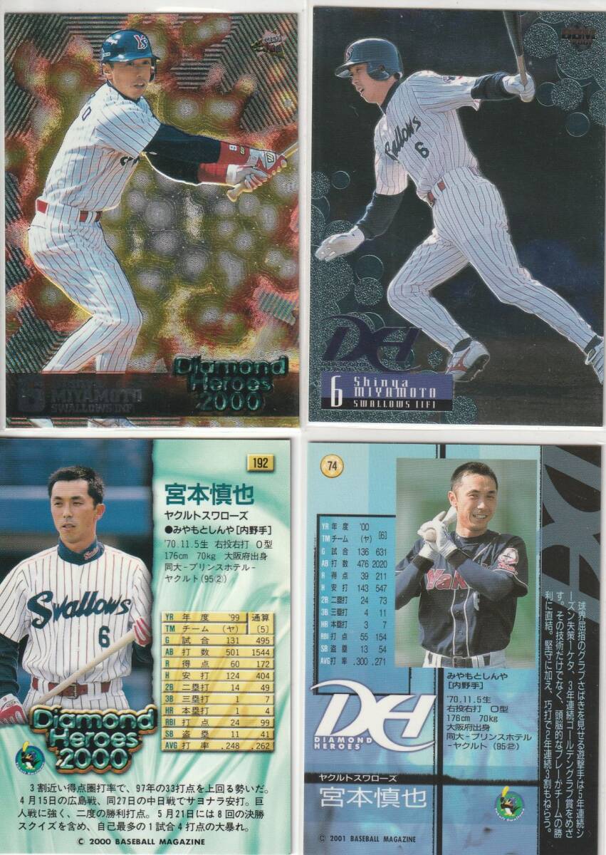 ●2000,01BBM/DH 【宮本 慎也】 通常版2種 No.192,74:ヤクルト R2拍卖