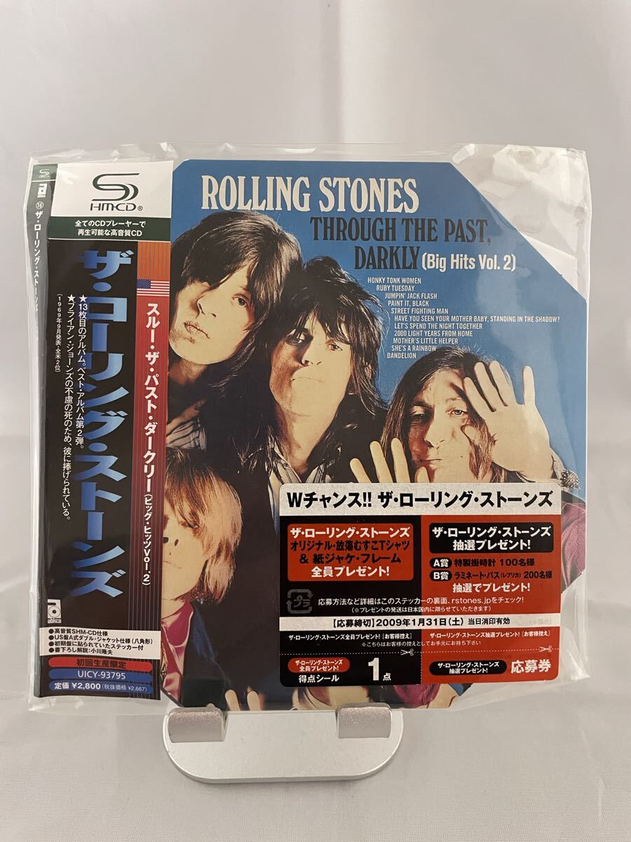 ザ・ローリング・ストーンズ スルー・ザ・パスト・ダークリー SHM-CD 紙ジャケット仕様拍卖