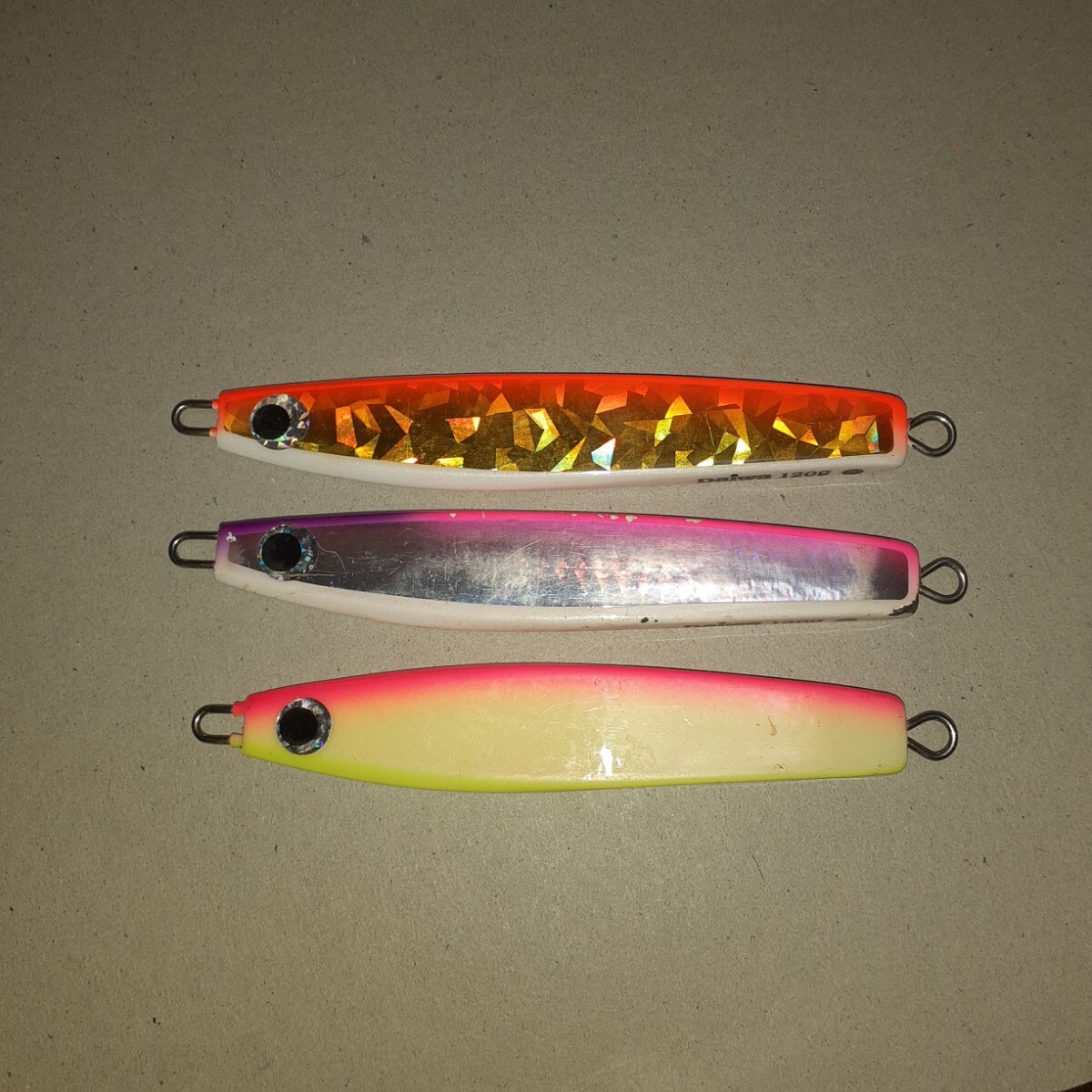 送料無料 ダイワ スピードジグ 100g 120g×2 計3つセットで拍卖