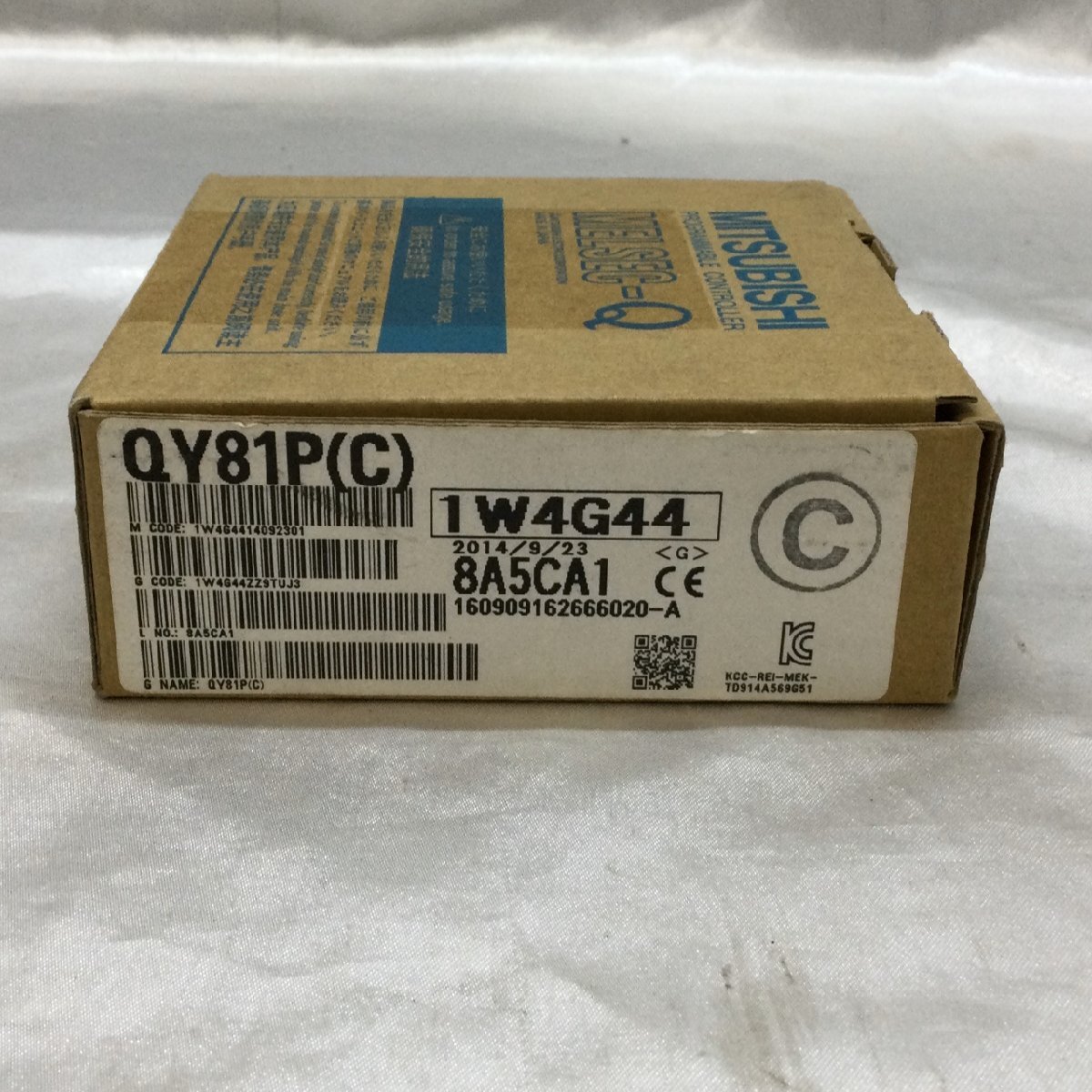 【TO/未使用品/KU】MITSUBISHI 三菱電機 シーケンサ QY81P(C) 2014年製 IM1002/001拍卖