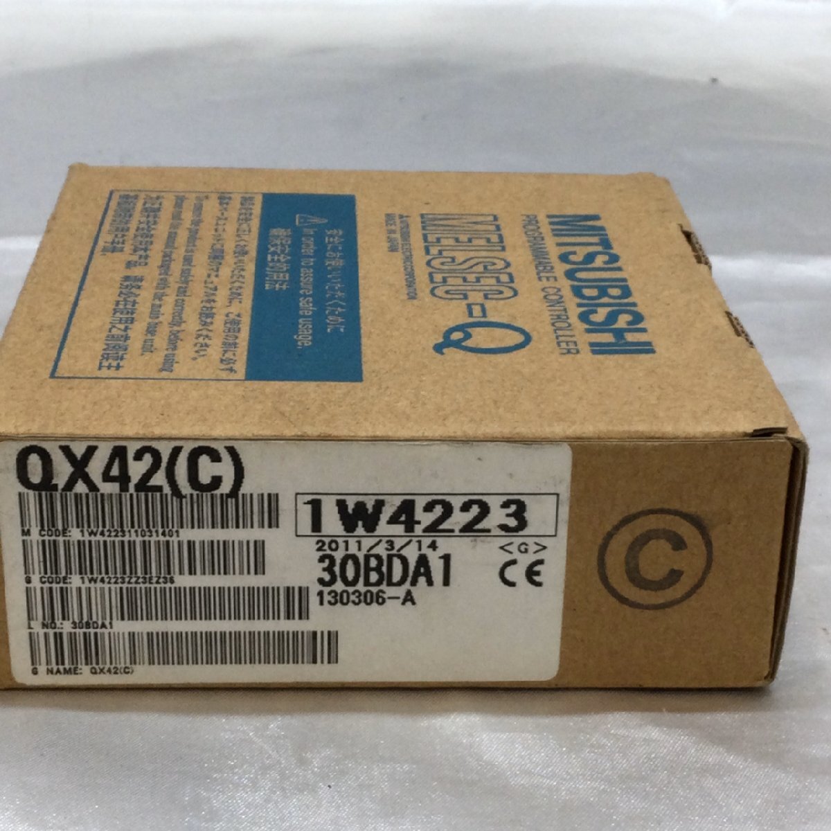 【TO/未使用品/KU】MITSUBISHI ELECTRIC 三菱電機 シーケンサ QX42(C) 入力ユニット 2011年製 IM1002/001-2拍卖