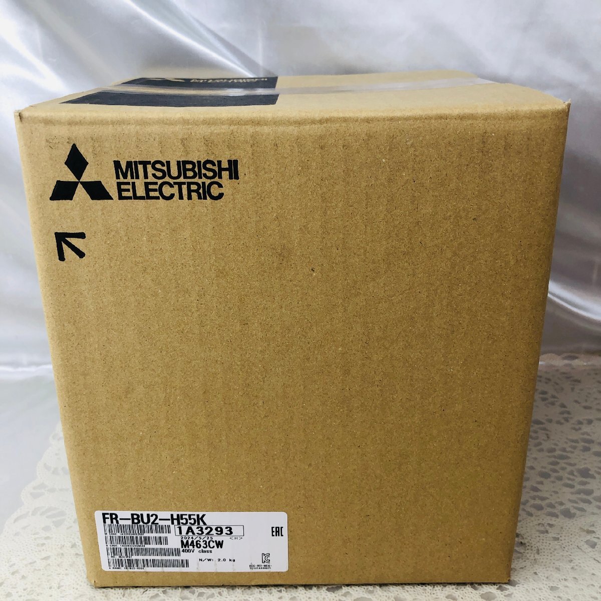 【未開封品/KU】MITSUBISHI 三菱電機 インバータ用オプション ブレーキユニット FR-BU2-H55K 2024年製 MZ1006/022 拍卖