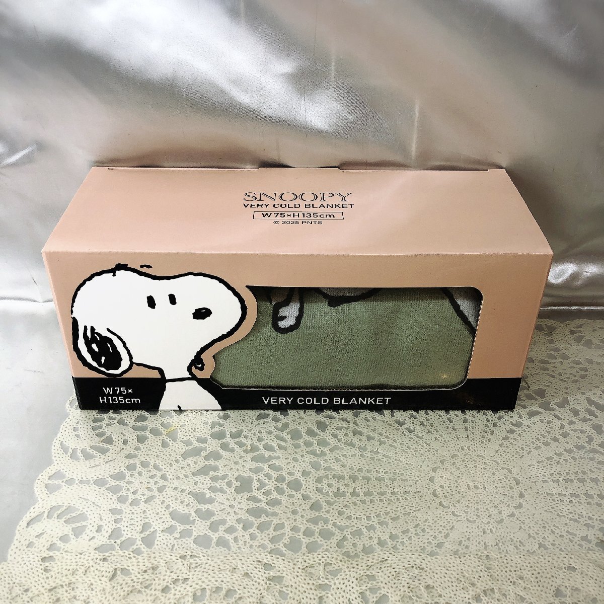 【未使用品/KU】 スヌーピー VERY COLD BLANKET 薄手 ブランケット 毛布 キッズ W75×H135cm ポリエステル IM1007/0004拍卖