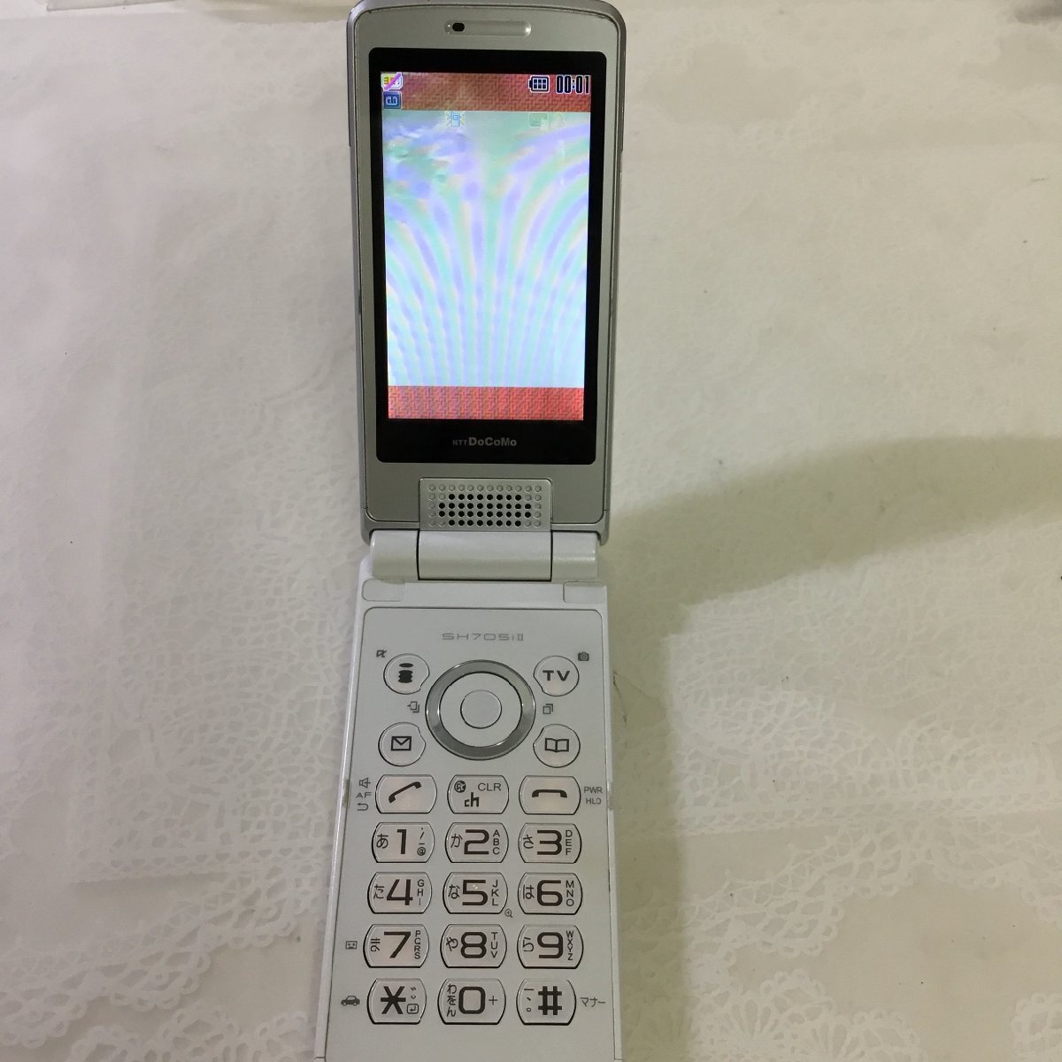 【中古品/CSH】docomo SH705ISⅡ FOMA ガラケー 制限〇 シャープ RS0501/00050拍卖