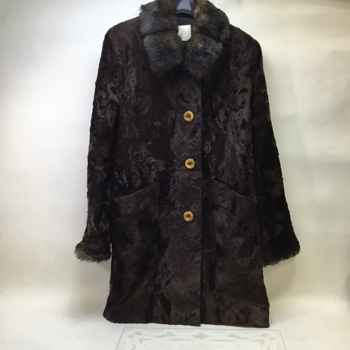 【保管品/CH】MIMO MODA ミモモーダ NICE CLUB 毛皮コート レディース ファッション RS0122/000拍卖