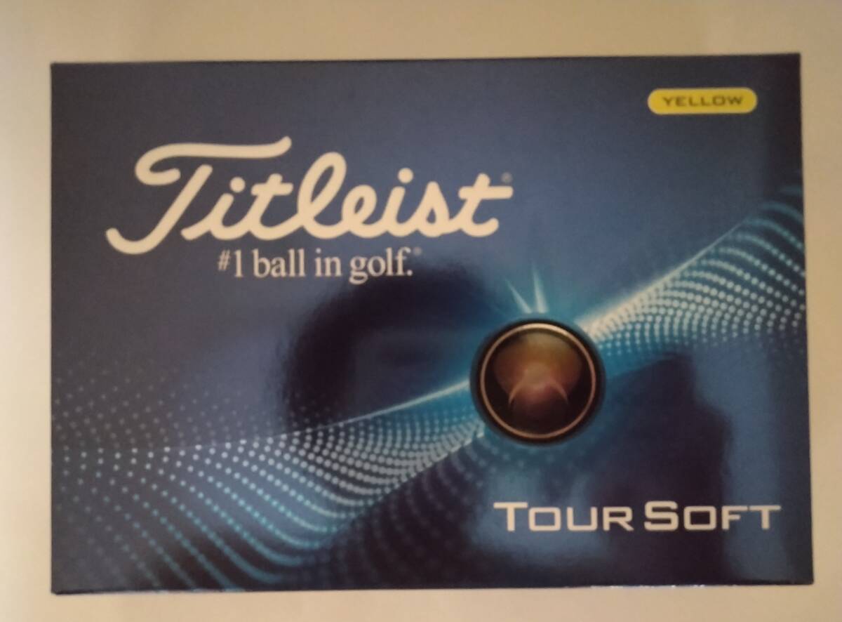 送料無料 新品 1ダース 12球 ゴルフボール タイトリスト TOUR SOFT ツアーソフト Titleist イエロー 2024年モデル拍卖