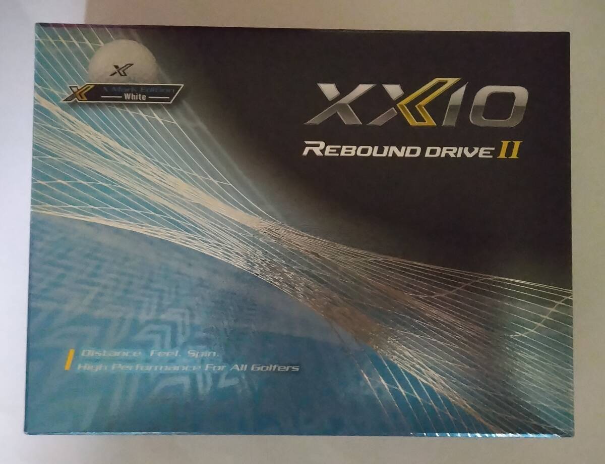 送料無料 新品 1ダース 12球 ゴルフボール ゼクシオ リバウンド ドライブ Ⅱ X MARK EDITION XXIO REBOUDO DRIVE拍卖
