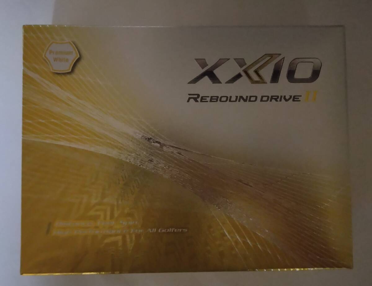 送料無料 新品 1ダース 12球 ゴルフボール ゼクシオ リバウンド ドライブ Ⅱ プレミアムホワイト XXIO REBOUDO DRIVE拍卖
