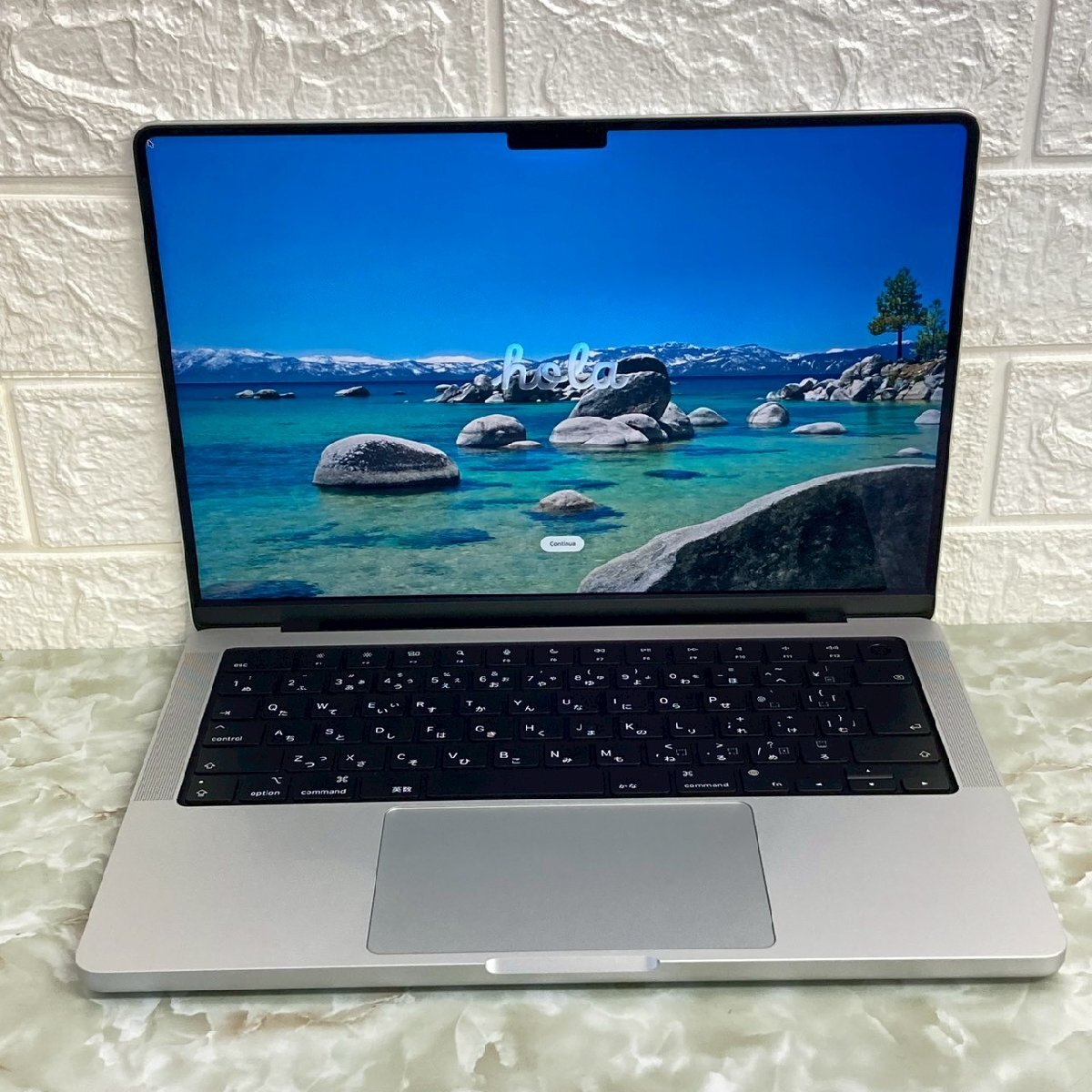 1円~ ●Apple MACBOOK PRO 2021 A2442 / Apple M1 Pro / メモリ 32GB / SSD 1TB / 14インチ / macOS Tahoe 26.0.1 / シルバー拍卖