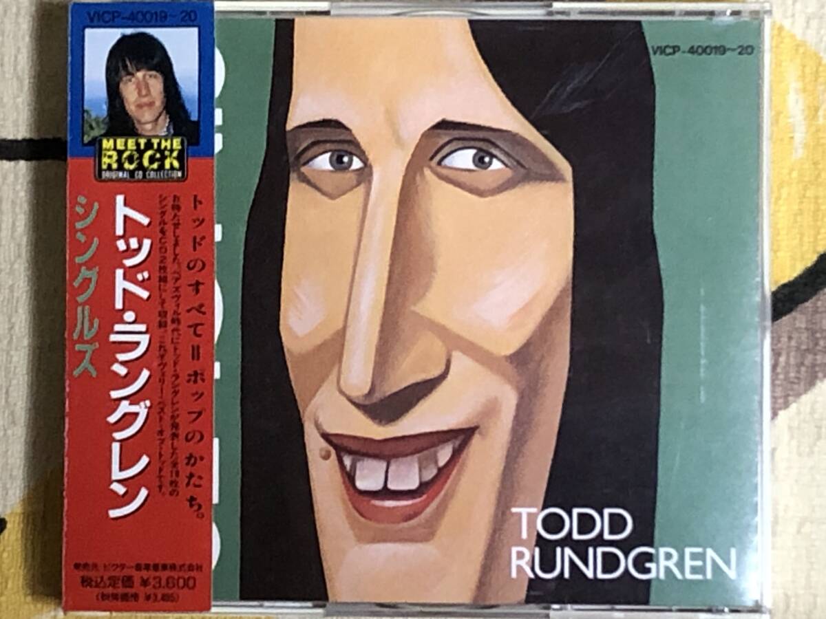 ★中古2CD ★Todd Rundgren/トッド・ラングレン「 SINGLES」 japan mint obi VICP-40019拍卖
