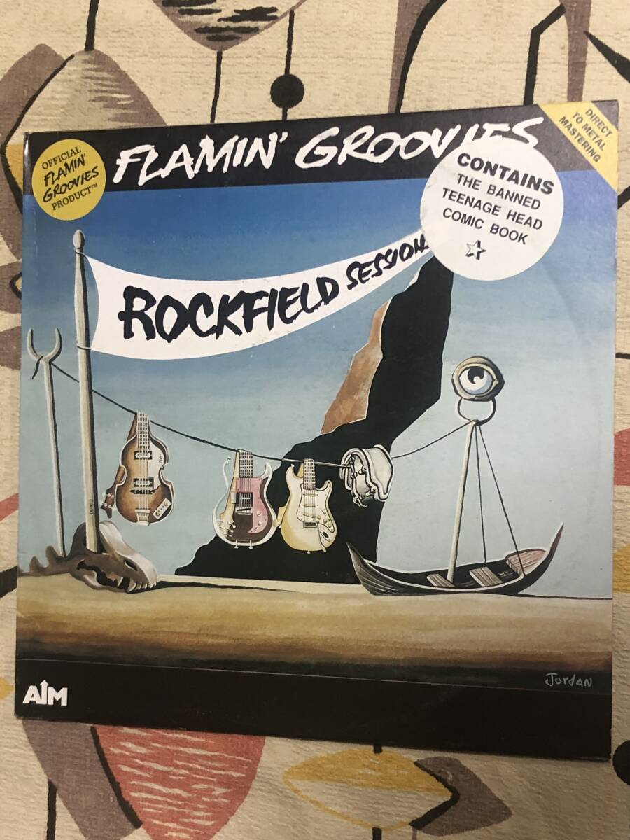 ★アナログレコードLP■フレイミン・グルーヴィーズ/FLAMIN'GROOVIES『ROCKFIELD SESSION』 mint vinyl record pubrock 拍卖