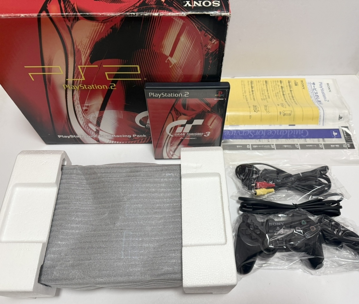 【限定】プレイステーション2□本体□グランツーリスモ3□拍卖