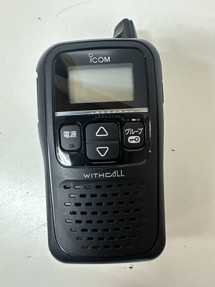 ④t47◆icom アイコム◆トランシーバー IC-4110 ブラック 特定小電力トランシーバー アマチュア無線 ハンディ 小型 動作品拍卖