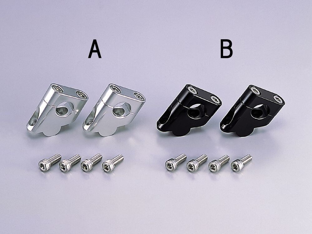 (9)セットバックホルダー 25㎜UP クランプ 各色有り☆適合GS400CBX400FGSX400EザリゴキGT380ホーク2CBR400F拍卖