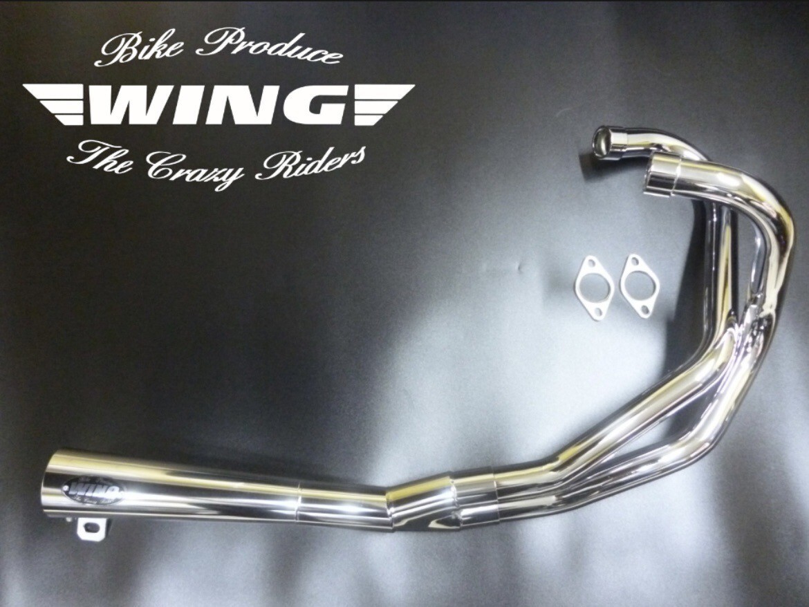 GS400(1)NEWウイング管 メガホンタイプ☆拍卖