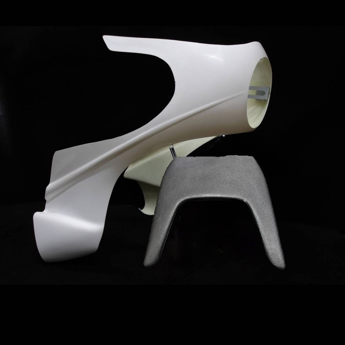 (8)コミネタイプ フルカウル セット 強化 タイプ2 黒ざらざらステージ ロケットカウル☆適合GS400CBX400FGSX400EザリゴキGT380ホーク2CBR40拍卖