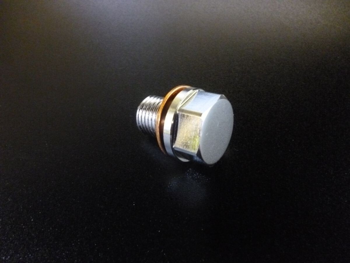 CBR400F(1)レブカット メクラボルト クランクケース オイルライン☆拍卖