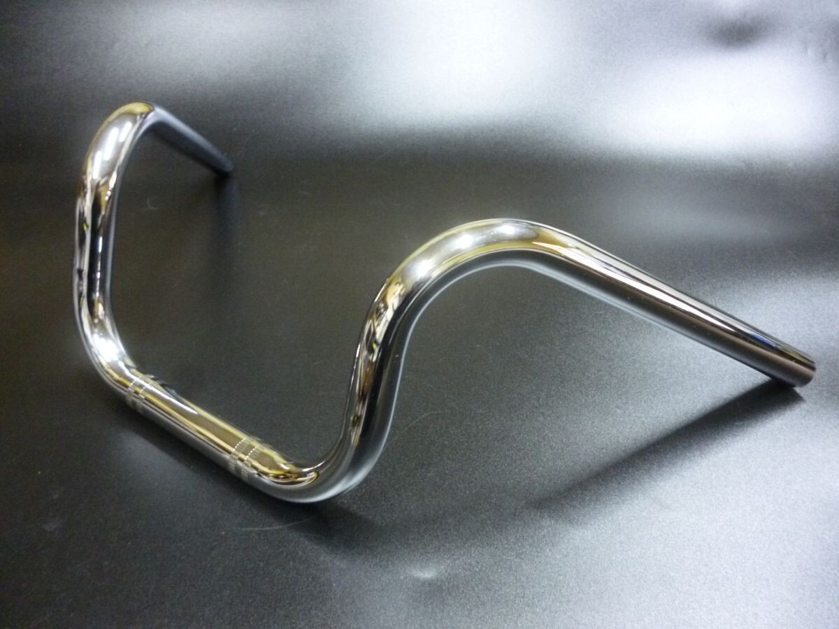 (9)ハンドル 限界二番シボリ ゼットファーザー☆適合GS400CBX400FGSX400EザリゴキGT380ホーク2CBR400F拍卖