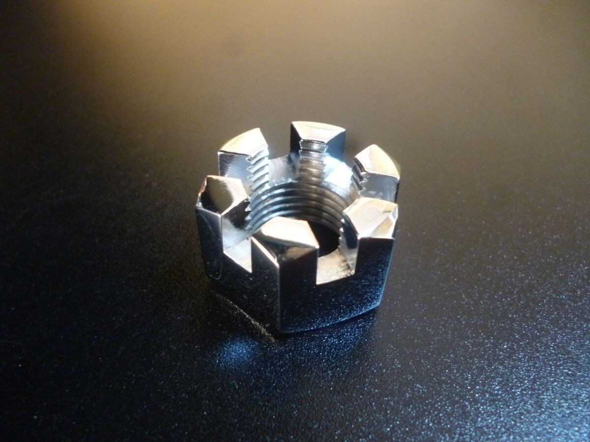 GS400(4)リアホイール アクスルシャフト ナット クロームメッキ☆GSX400Eザリゴキ拍卖