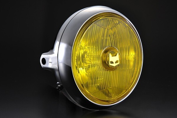 (6)マーシャル 888 フルキット イエローレンズ メッキケース 160㎜☆適合GS400CBX400FGSX400EザリゴキGT380ホーク2CBR400F拍卖