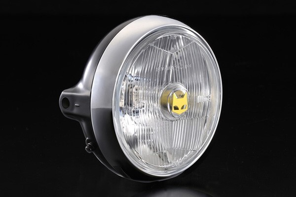 (6)マーシャル 888 フルキット クリアーレンズ ブラックケース 160㎜☆適合GS400CBX400FGSX400EザリゴキGT380ホーク2CBR400F拍卖