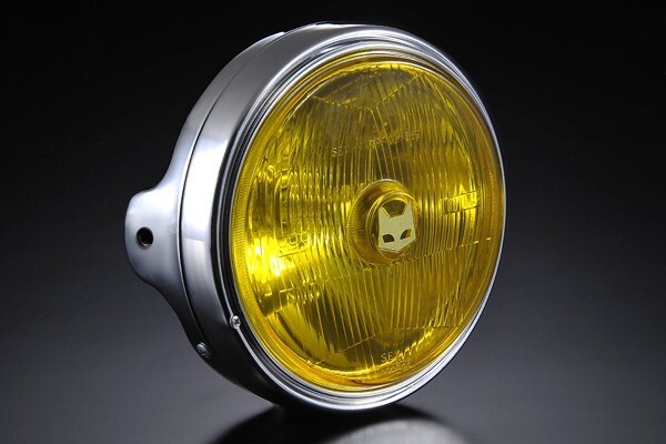 (6)マーシャル 889 フルキット イエローレンズ メッキケース 汎用ケース 180㎜☆適合GS400CBX400FGSX400EザリゴキGT380ホーク2CBR400F拍卖