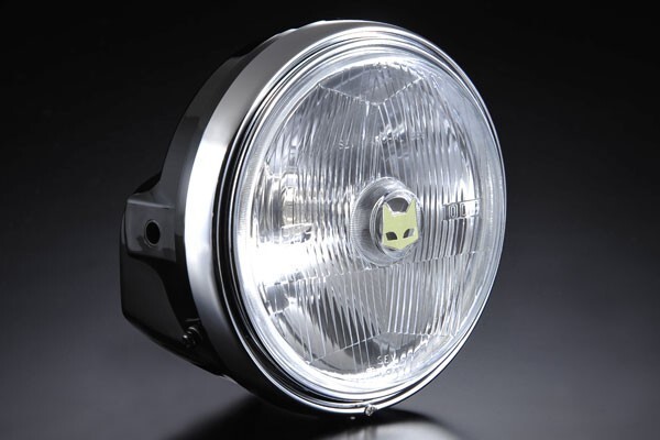 (6)マーシャル 889 フルキット クリアーレンズ ブラックケース ホンダ用 180㎜☆適合GS400CBX400FGSX400EザリゴキGT380ホーク2CBR400F拍卖