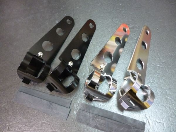 (0)社外ライトステー☆適合GS400CBX400FGSX400EザリゴキGT380ホーク2CBR400F拍卖