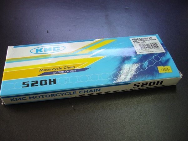 (4)520 520H シルバーチェーン 110L☆適合GS400CBX400FGSX400EザリゴキGT380ホーク2CBR400F拍卖