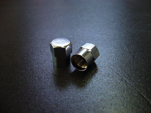 (4)エアーバルブキャップメッキ☆適合GS400CBX400FGSX400EザリゴキGT380ホーク2CBR400F拍卖