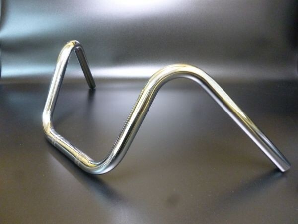 (9)ハンドル ジグザグバー 20cm ゼットファーザー☆適合GS400CBX400FGSX400EザリゴキGT380ホーク2CBR400F拍卖