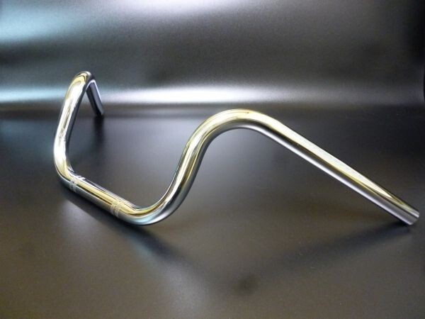 (9)ハンドル ハヤブサハンドル 17.5cm ゼットファーザー☆適合GS400CBX400FGSX400EザリゴキGT380ホーク2CBR400F拍卖