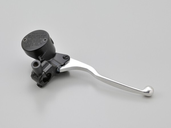 (5)レトロマスターシリンダー 5/8インチ、ブラック×シルバー☆適合GS400CBX400FGSX400EザリゴキGT380ホーク2CBR400F拍卖