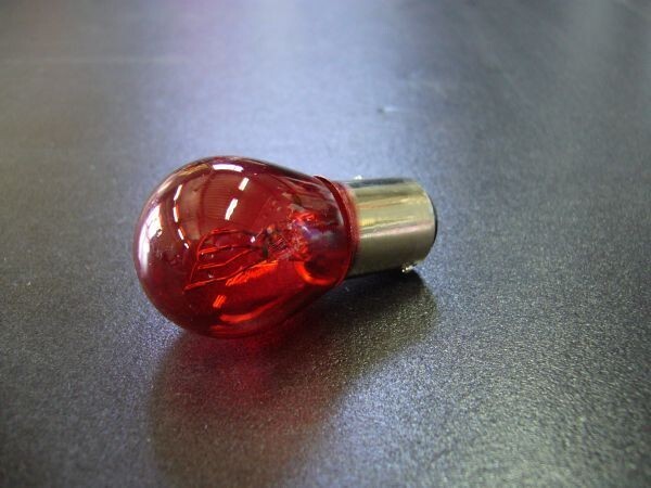 (6)Wテール球レッド☆適合GS400CBX400FGSX400EザリゴキGT380ホーク2CBR400F拍卖