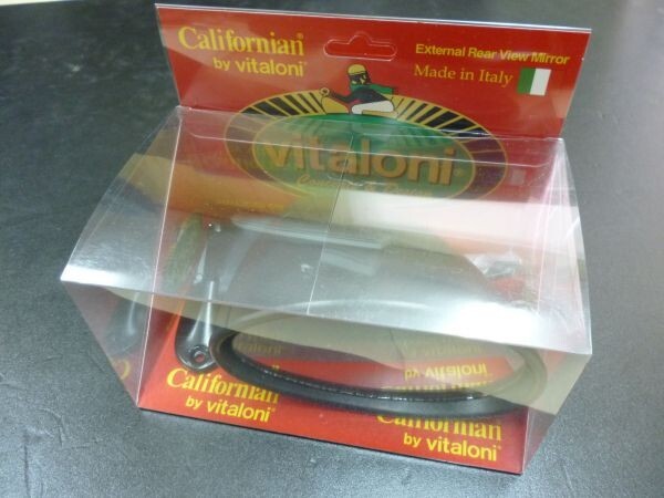 (9)ビタローニ F-1 カリフォルニア ミラー 右☆適合GS400CBX400FGSX400EザリゴキGT380ホーク2CBR400F拍卖