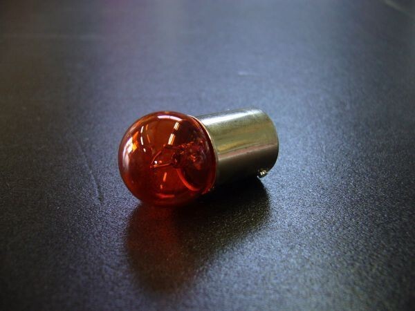 (6)ウインカー球12V23W小オレンジ☆適合GS400CBX400FGSX400EザリゴキGT380ホーク2CBR400F拍卖