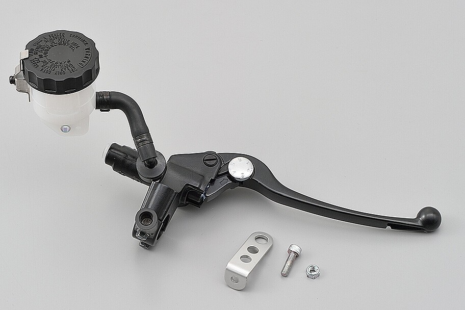 (5)別体マスターシリンダー 1/2インチ、ブラック×ブラック☆適合GS400CBX400FGSX400EザリゴキGT380ホーク2CBR400F拍卖