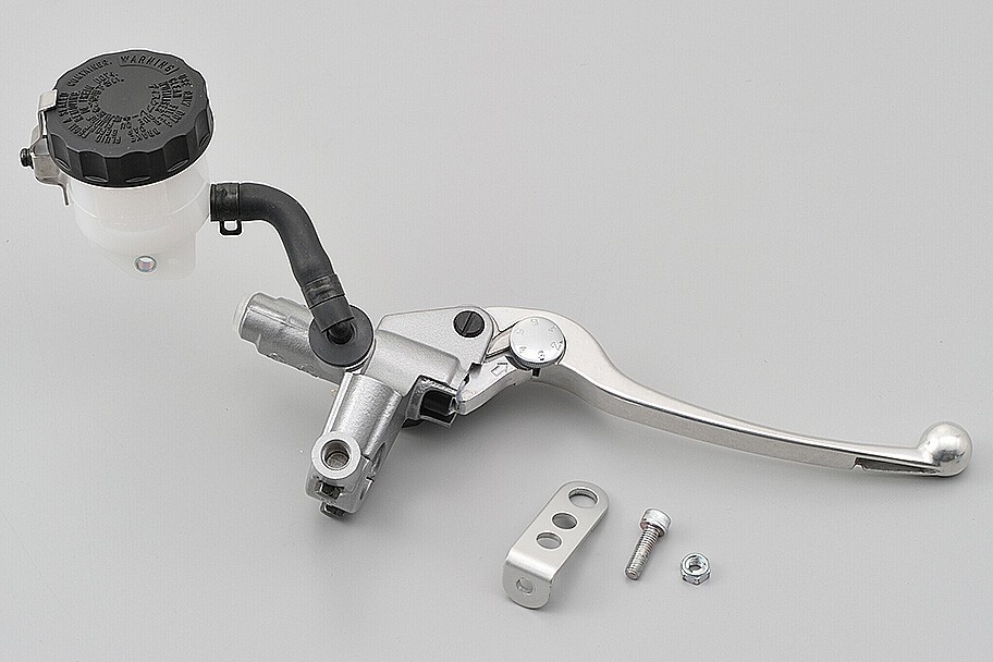 (5)別体マスターシリンダー 5/8インチ、シルバー×シルバー☆適合GS400CBX400FGSX400EザリゴキGT380ホーク2CBR400F拍卖