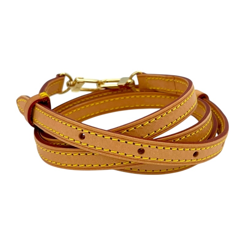 ルイ・ヴィトン LOUIS VUITTON ストラップ ベージュ レザー ストラップ ユニセックス 中古拍卖