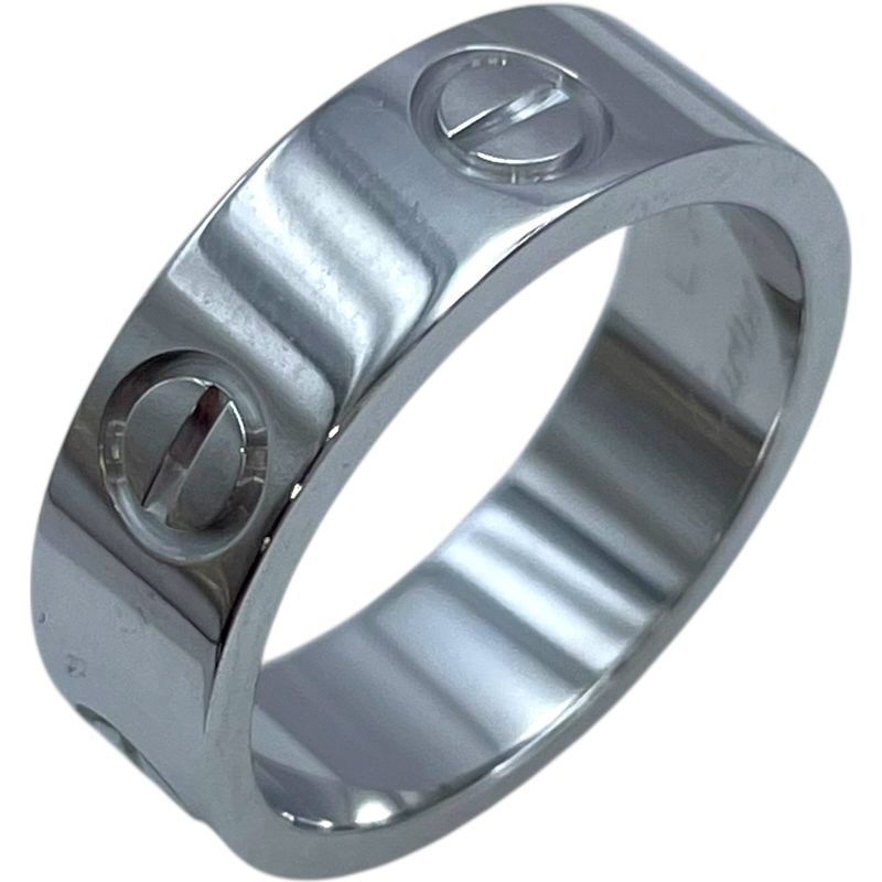 カルティエ Cartier ラブリング ホワイトゴールド 750 ジュエリー 中古拍卖