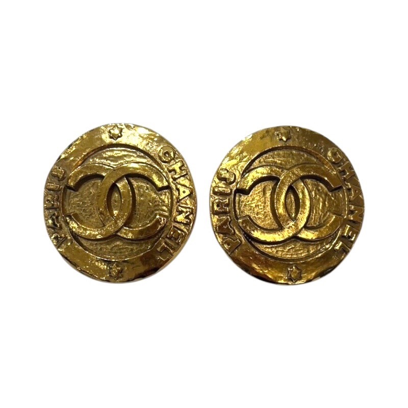 シャネル CHANEL ココマークイヤリング ゴールド メタル ジュエリー 中古拍卖