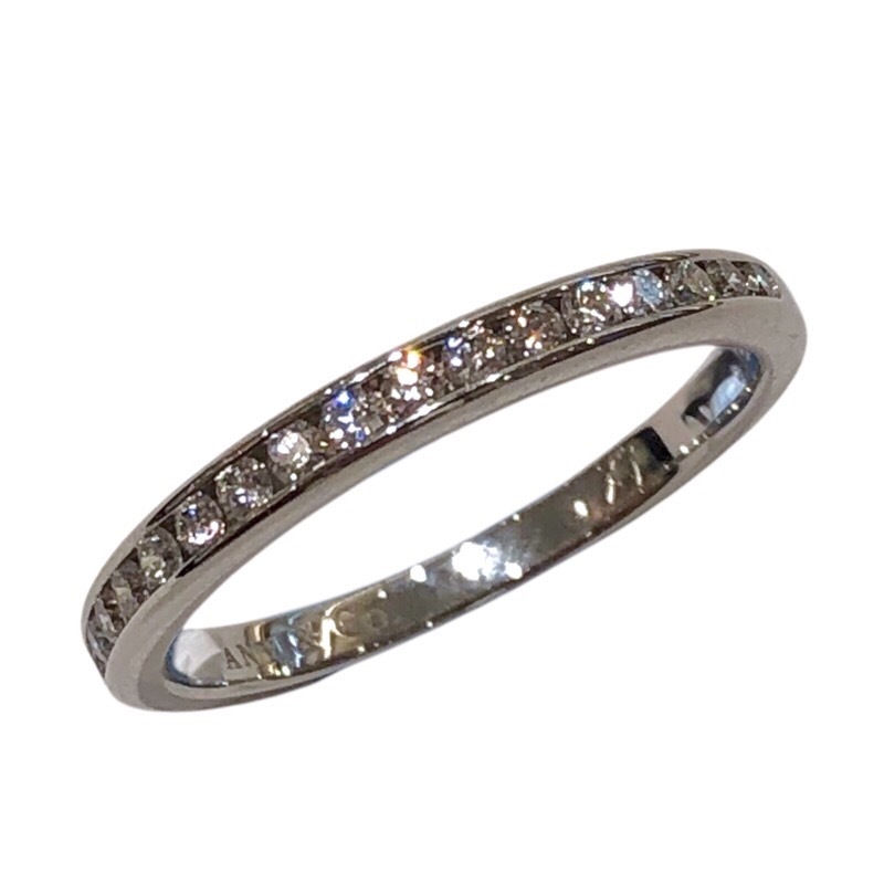ティファニー TIFFANY&CO ハーフサークルリング プラチナ Pt950 ジュエリー 中古拍卖