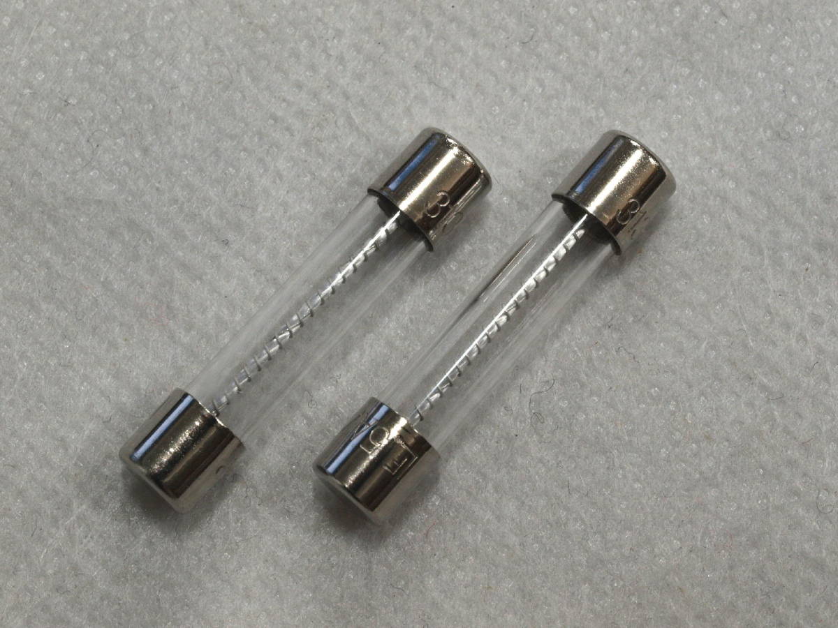 即決 LITTELFUSE 3AG 5A 250V 313 スローブロー ヒューズ 2本 McIntosh MC275適合 5.0A拍卖