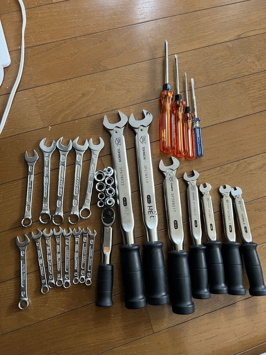 東日製作所 トルクスパナ メガネスパナ 六角 トルクレンチ 工具セット拍卖