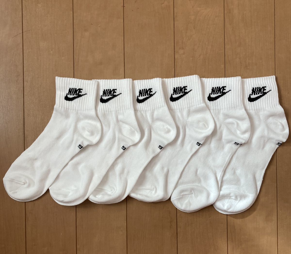 ナイキ ソックス エッセンシャル 3P アンクルソックス 25〜27cm拍卖