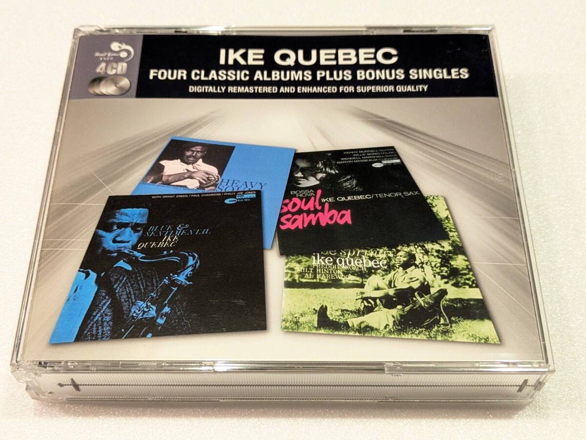 /フ121【即決・送料無料】【4CD】IKE QUEBEC / 4 CLASSIC ALBUMS PLUS BNONUS SINGLES RGJCD-491拍卖